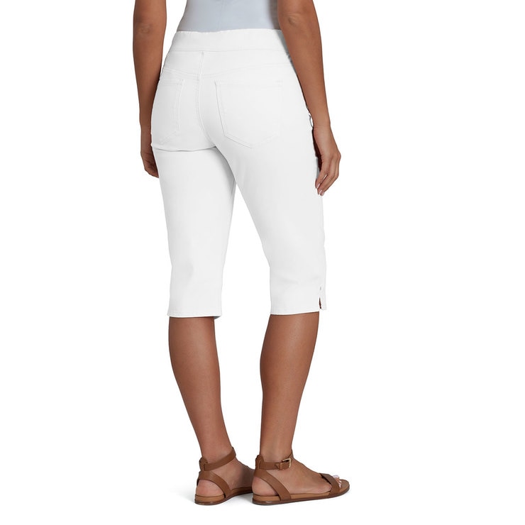 Gloria Vanderbilt, pantalón capri, blanco Costco México