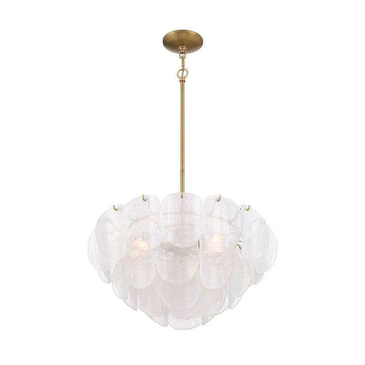 Empire Lighting, Lámpara Colgante con Pantallas de Vidrio Modelo Sutton Empire Lighting, Lámpara Colgante con Pantallas de Vidrio Modelo Sutton