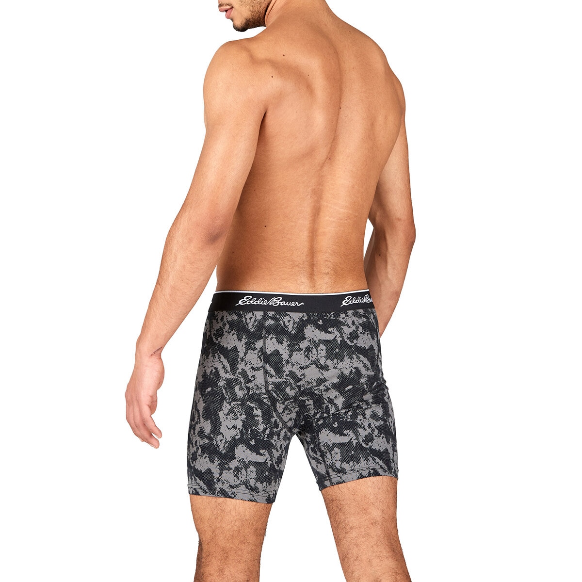 Eddie Bauer Boxers para Caballero 5 piezas Negro Mediana
