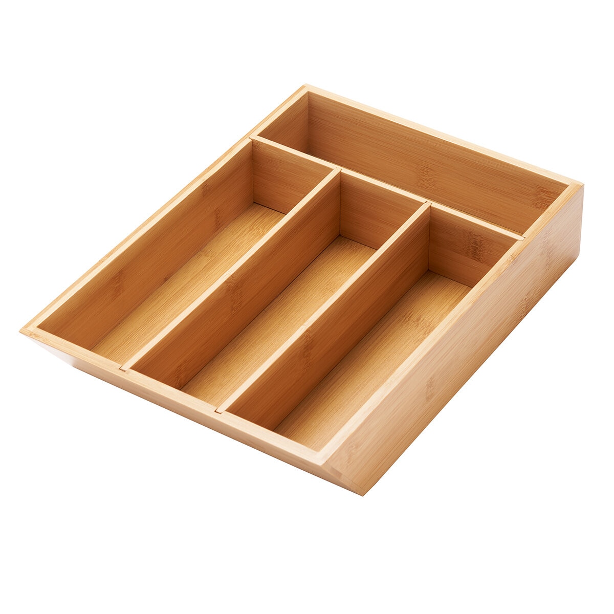 Trinity Juego Organizador de Cajones de Bambú con Divisores, 6 piezas