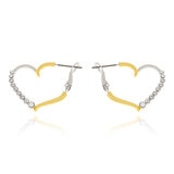 Mayfer, Juego de Collar con Dije De Corazón y Aretes