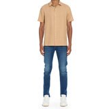 Scotch & Soda Amsterdam Camisa para Caballero Café Chica