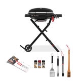 Weber, Traveler Compact Asador de Gas + Accesorios + Grill Academy Weber, Traveler Compact Asador de Gas + Accesorios + Grill Academy