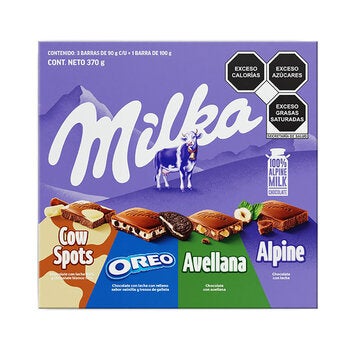 Milka Chocolate Surtidos 370 g Milka Chocolate Surtidos 370 g