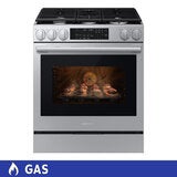 Samsung Bespoke Estufa de Gas de Piso de 76cm con 5 Quemadores Samsung Bespoke Estufa de Gas de Piso de 76cm con 5 Quemadores