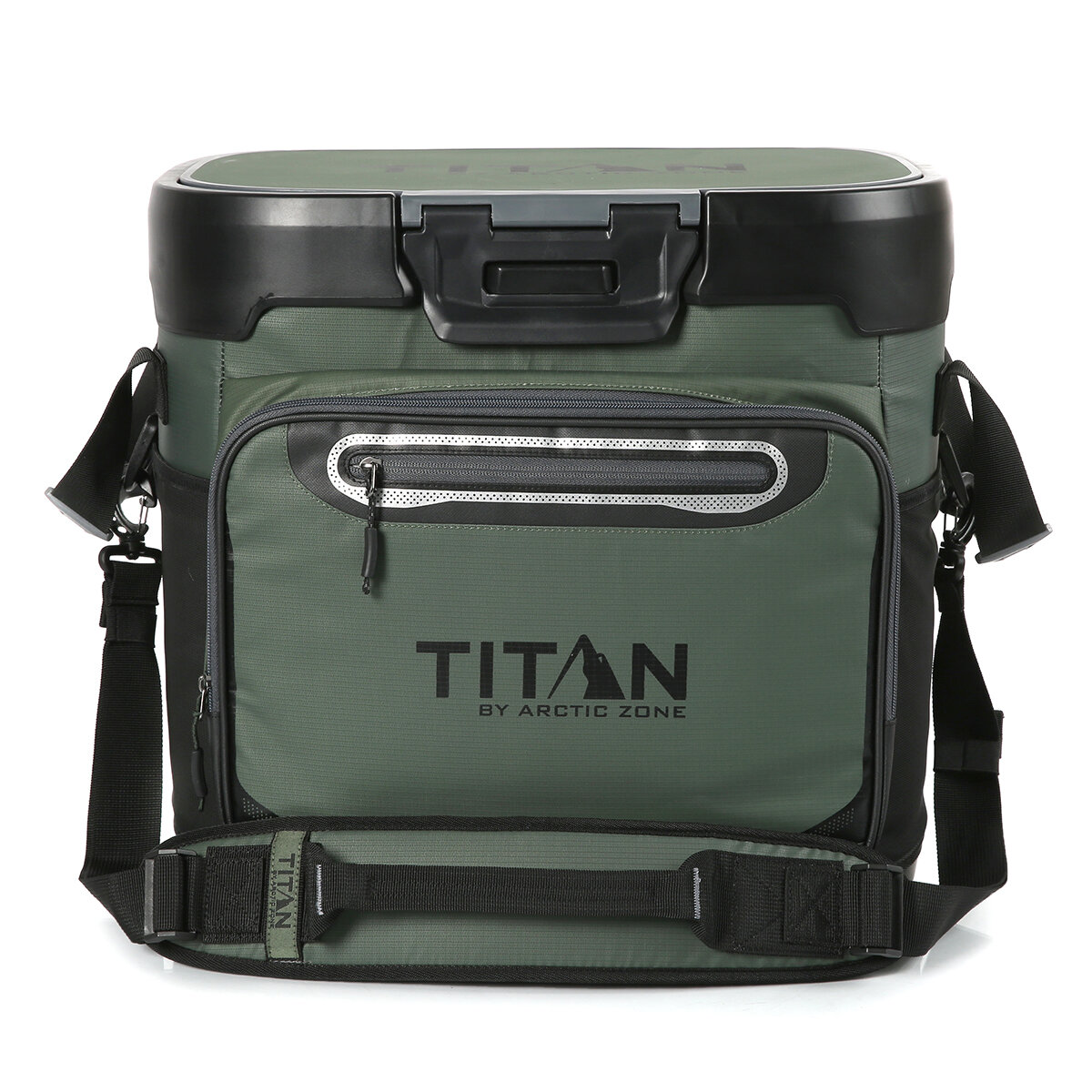 Titan Hielera sin Cierre para 36 Latas Verde