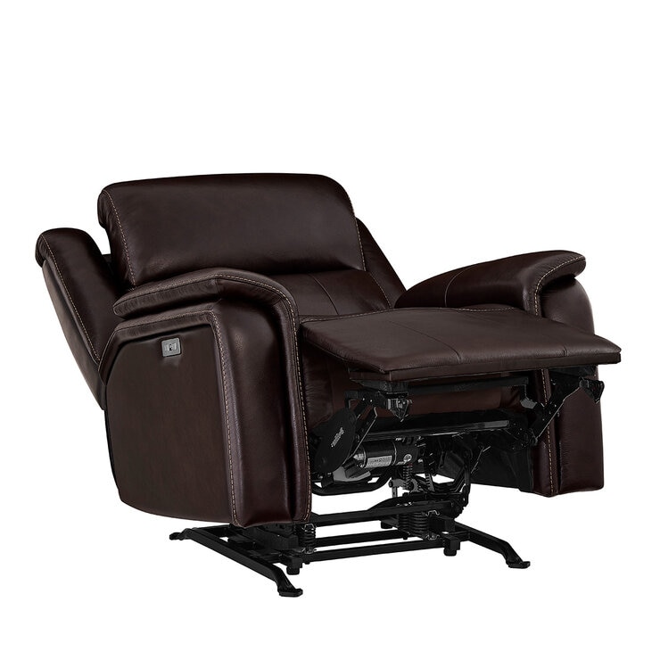 Barcalounger, Sillón Reclinable Eléctrico de Piel