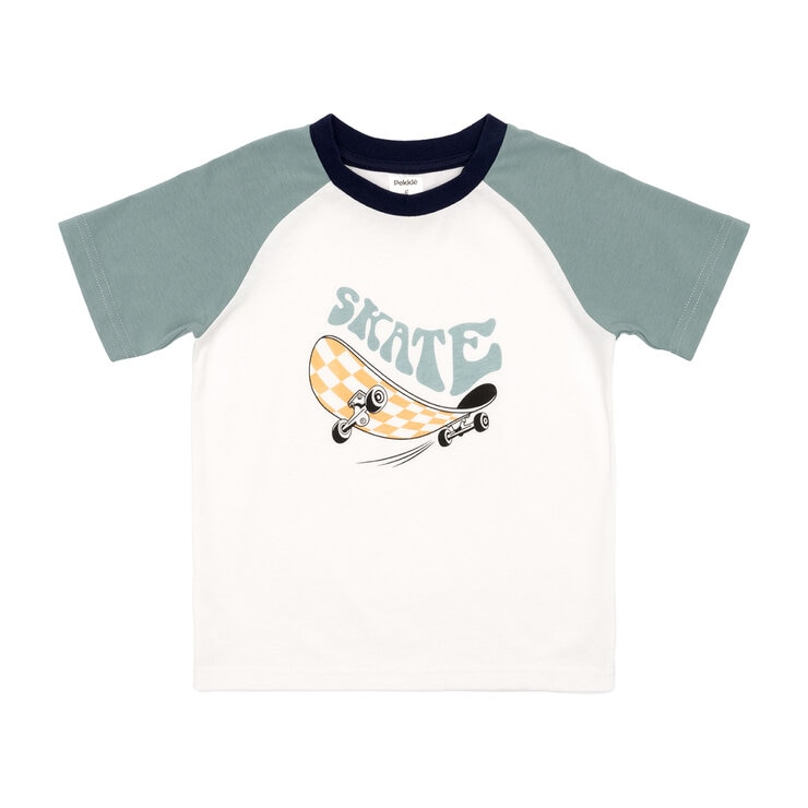 Pekkle Playera 4 piezas para Niños y Niñas Skate 5 Años