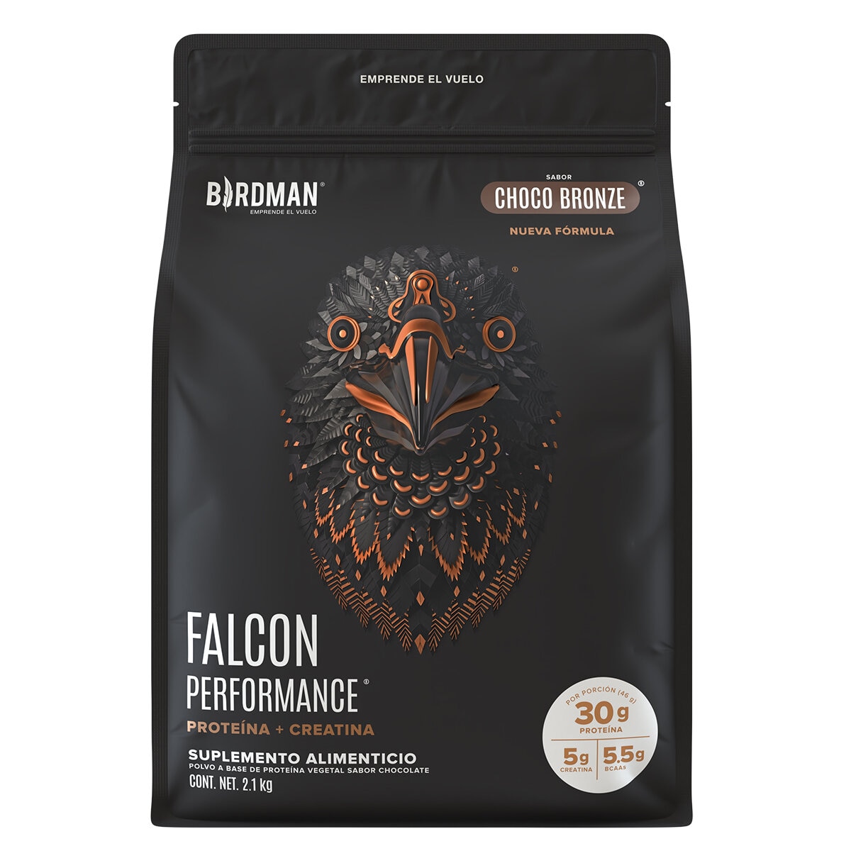 Birdman Falcon Performance Proteína Vegetal Sabor Chocolate 2.1 kg