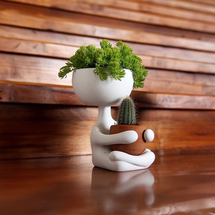 Estudio Floga, Robert Zen Set de Macetas 2 Piezas