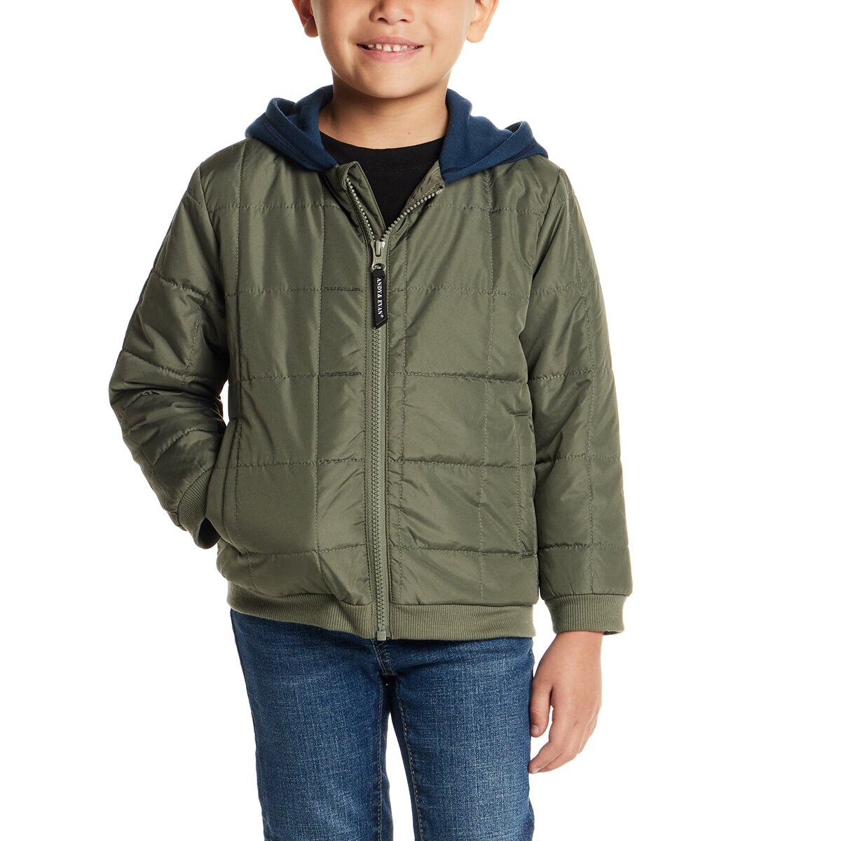 Andy & Evan Chamarra para Niños y Niñas Verde 3 Años