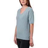 Kersh Blusa para Dama Azul Extra Chica