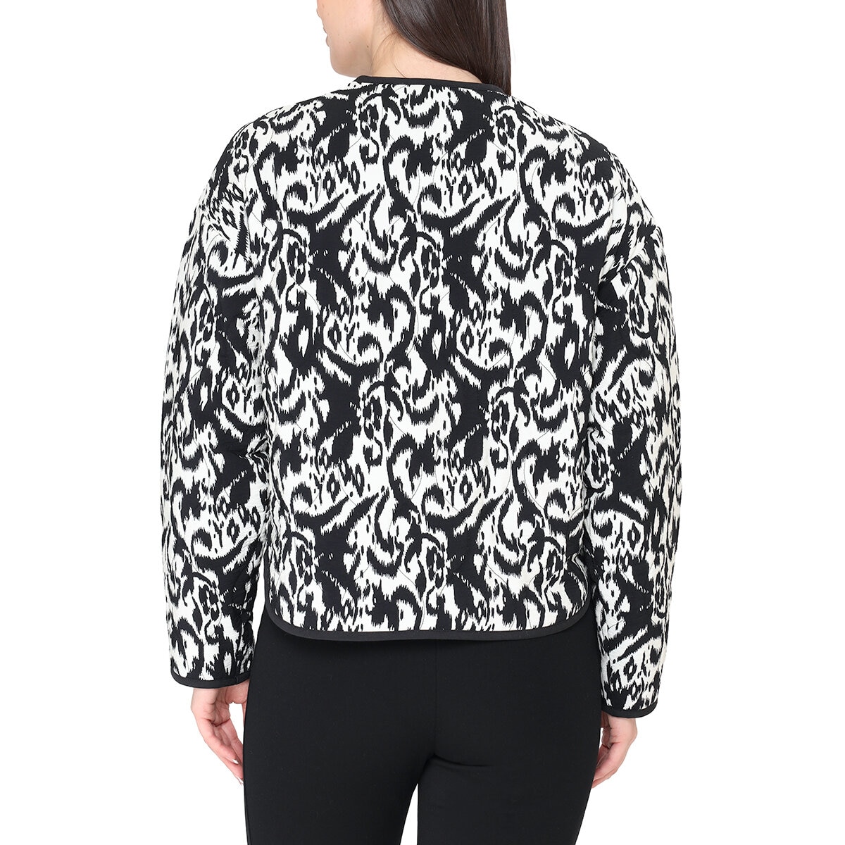 Tahari Chamarra para Dama Negro Extra Grande