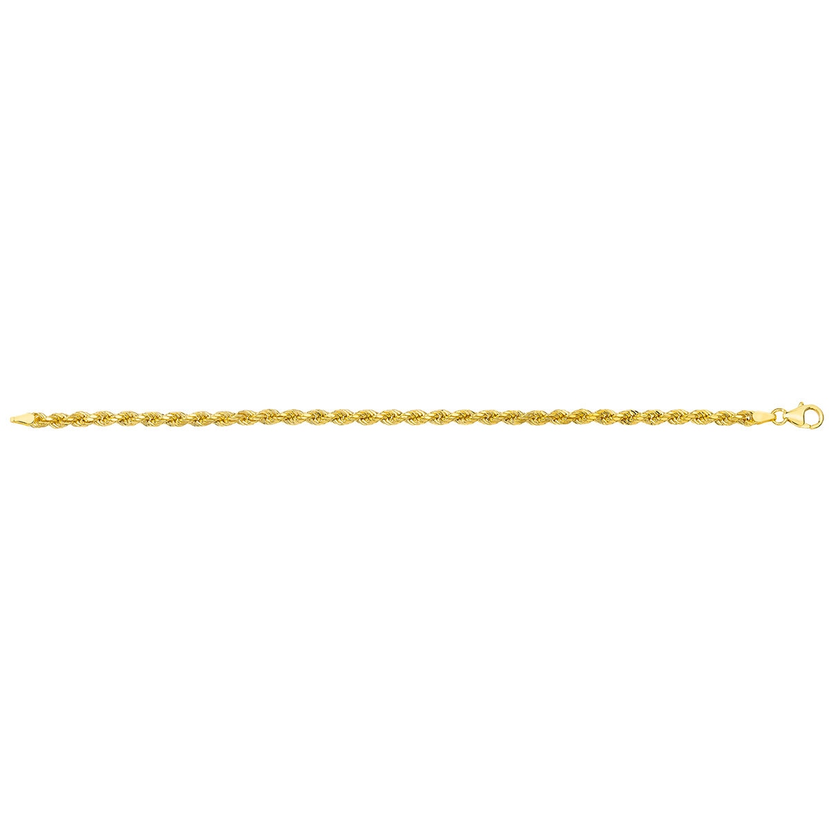 Pulsera para Dama, Oro Amarillo de 14K de 19cm Pulsera para Dama, Oro Amarillo de 14K de 19cm