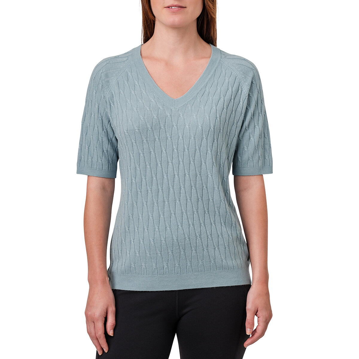 Kersh Blusa para Dama Azul Extra Chica