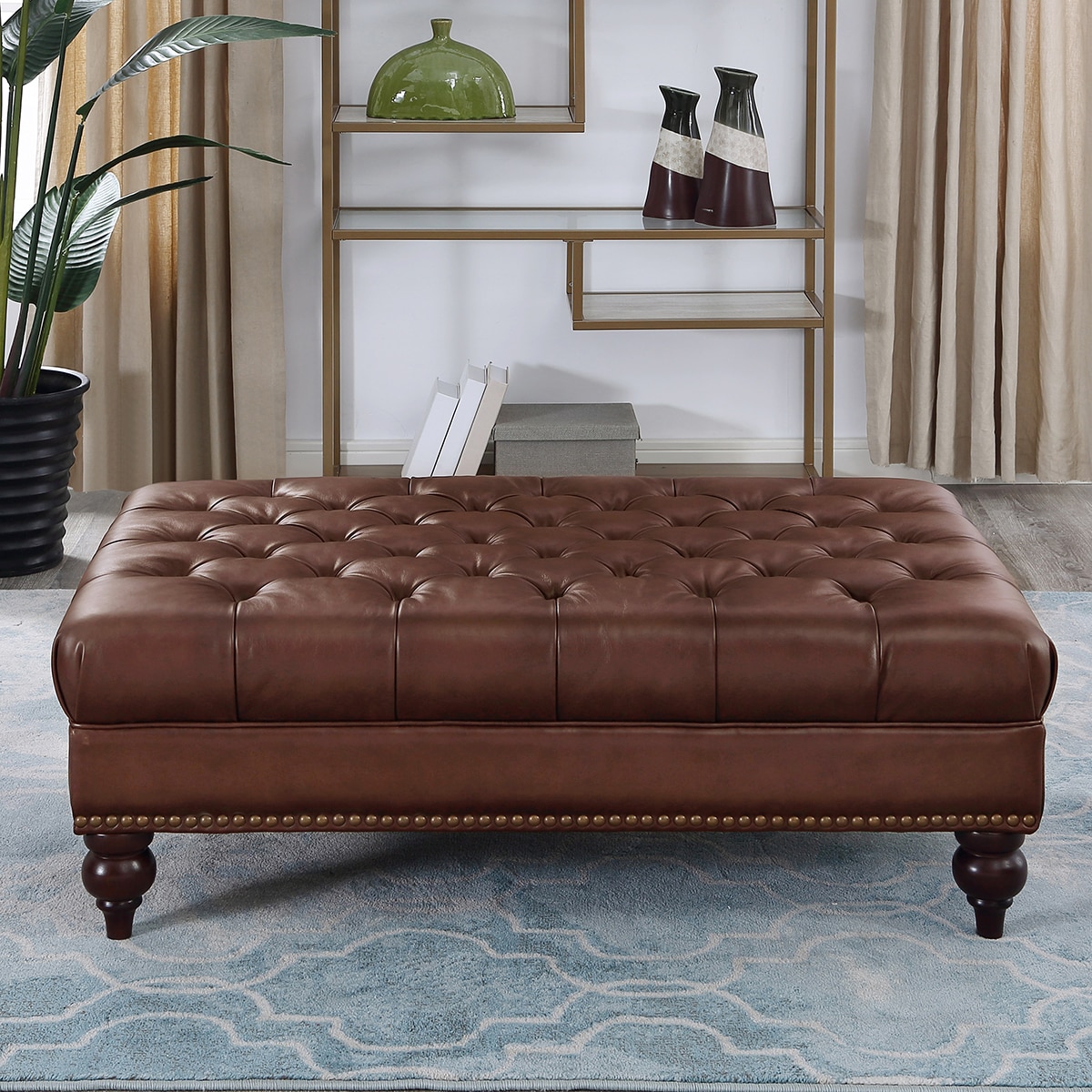 Prospera Home, Allington, set de 3 piezas, sofá, sillón y otomano, piel