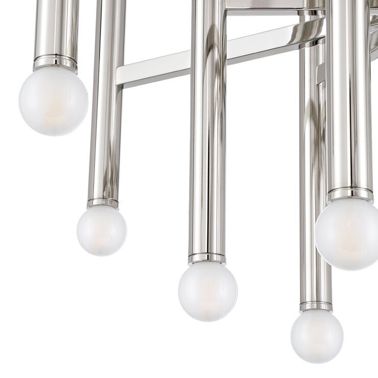 Empire Lighting, Lámpara Colgante Melrose Acabado Níquel Empire Lighting, Lámpara Colgante Melrose Acabado Níquel