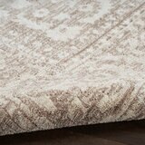 Nourison Reclaimed, Tapete Decorativo 238 cm x 299 cm, Beige