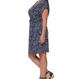 Nicole Miller Original Vestido para dama azul chica