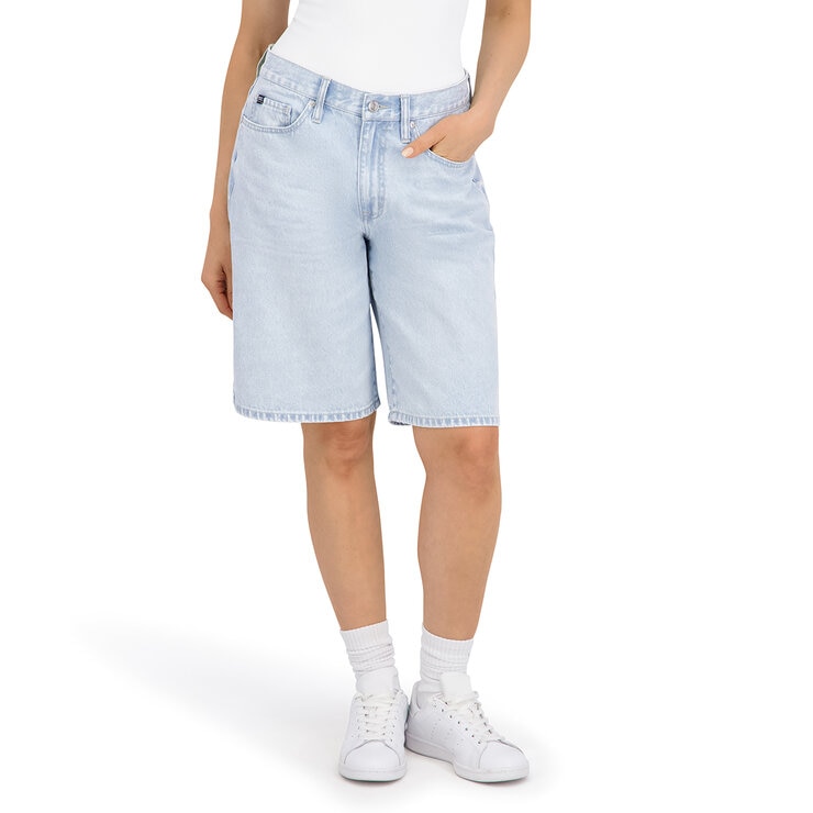 DKNY Bermuda Jorts Mezclilla para Dama Varias Tallas y Colores DKNY Bermuda Jorts Mezclilla para Dama Varias Tallas y Colores