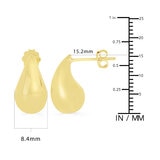 Aretes, Oro Amarillo de 14K
