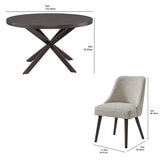 Northridge Home, Juego de Comedor de 5 piezas 