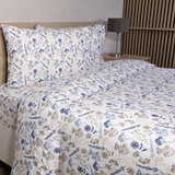 Flannel From Portugal, Juego de Sábanas de Franela, Tamaño Matrimonial 4 Piezas, Varios Modelos