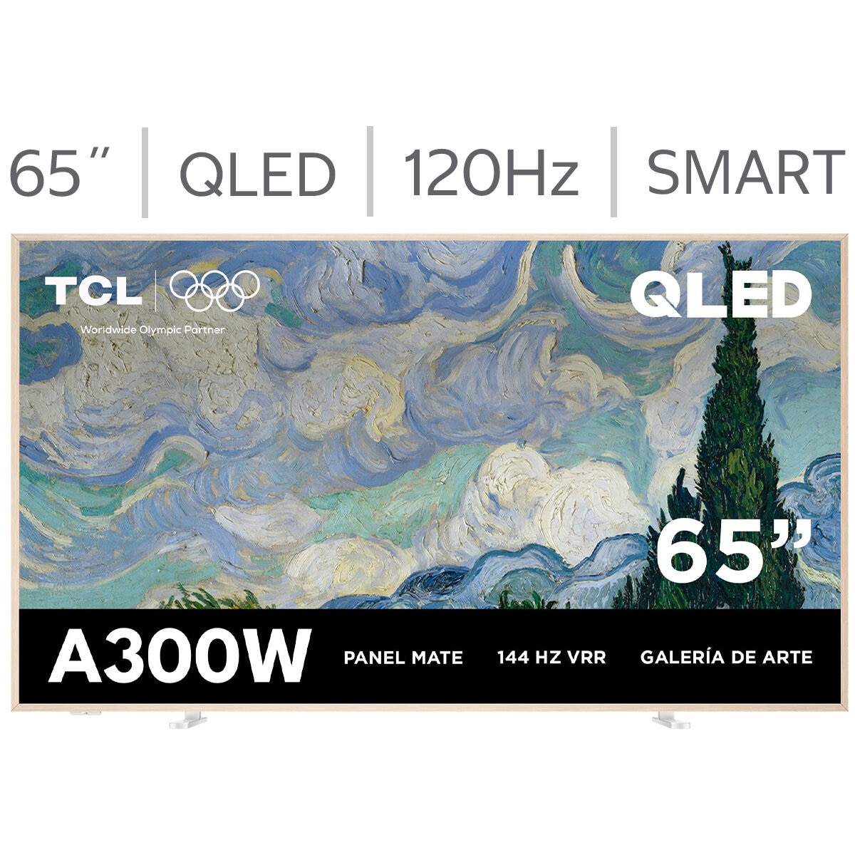 TCL Pantalla 65" QLED 4K NXTVISION TCL Pantalla 65" QLED 4K NXTVISION