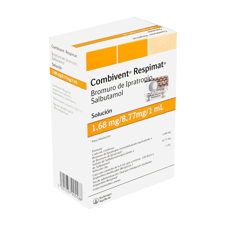 Combivent Respimat inhalación Solución 1ml