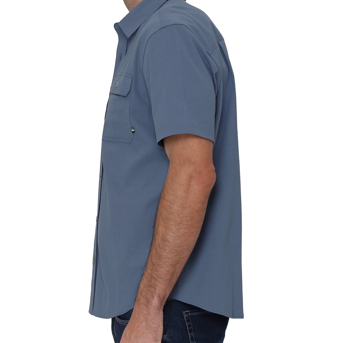 Sierra Designs Camisa para Caballero Azul Mediana