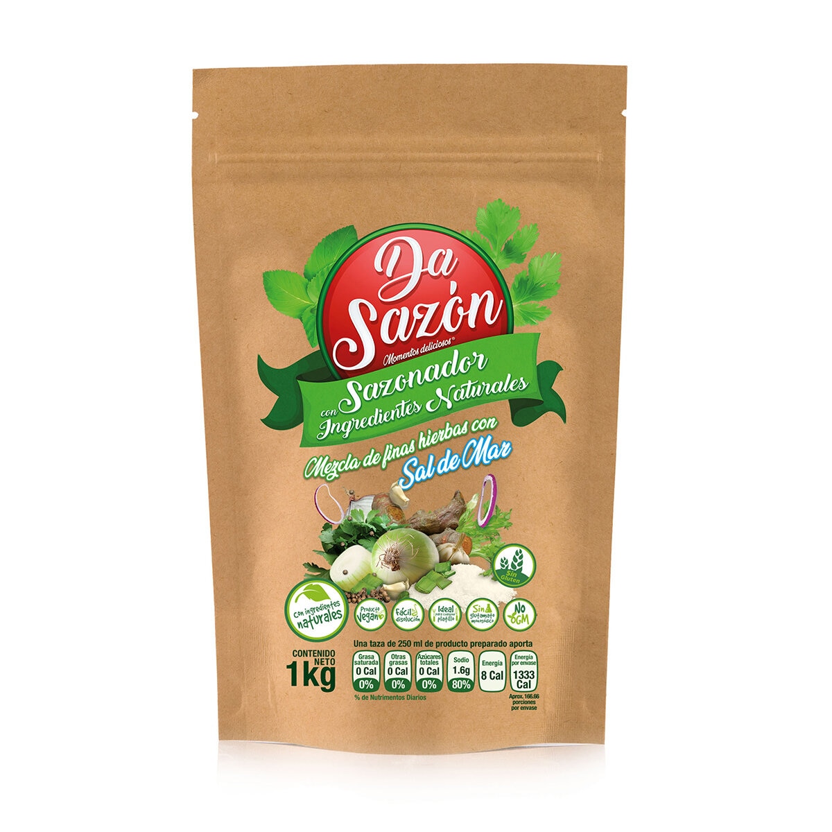 Dasazón Sazonador Natural 1 Kg