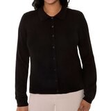 Mario Serrani Italy Suéter para Dama Negro Extra Grande