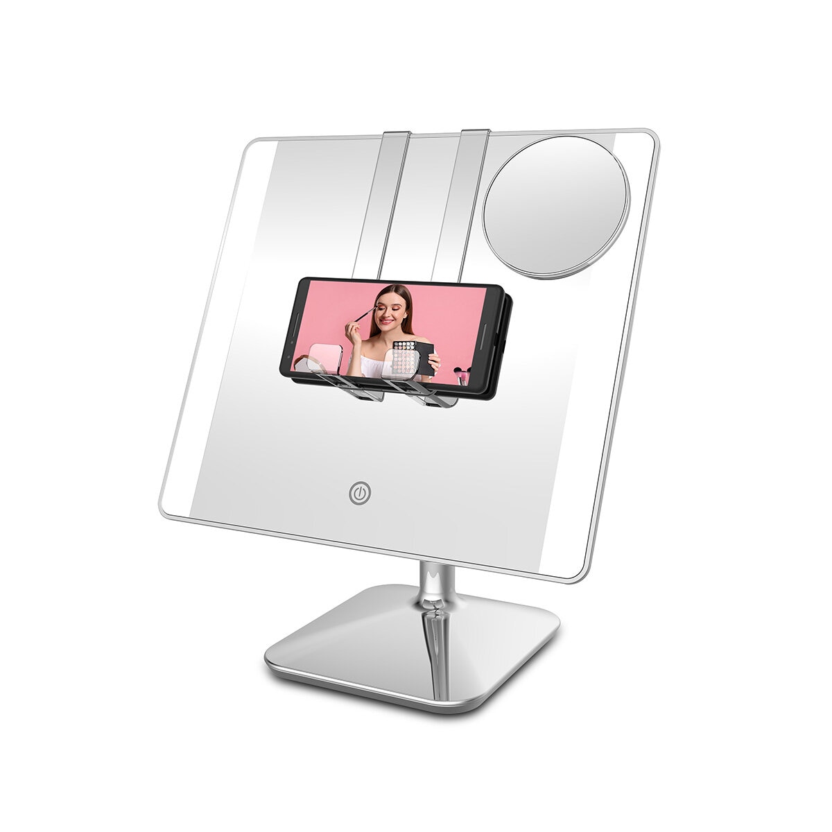 Conair, Espejo de Halo Cuadrado Con Luz LED BE04SM