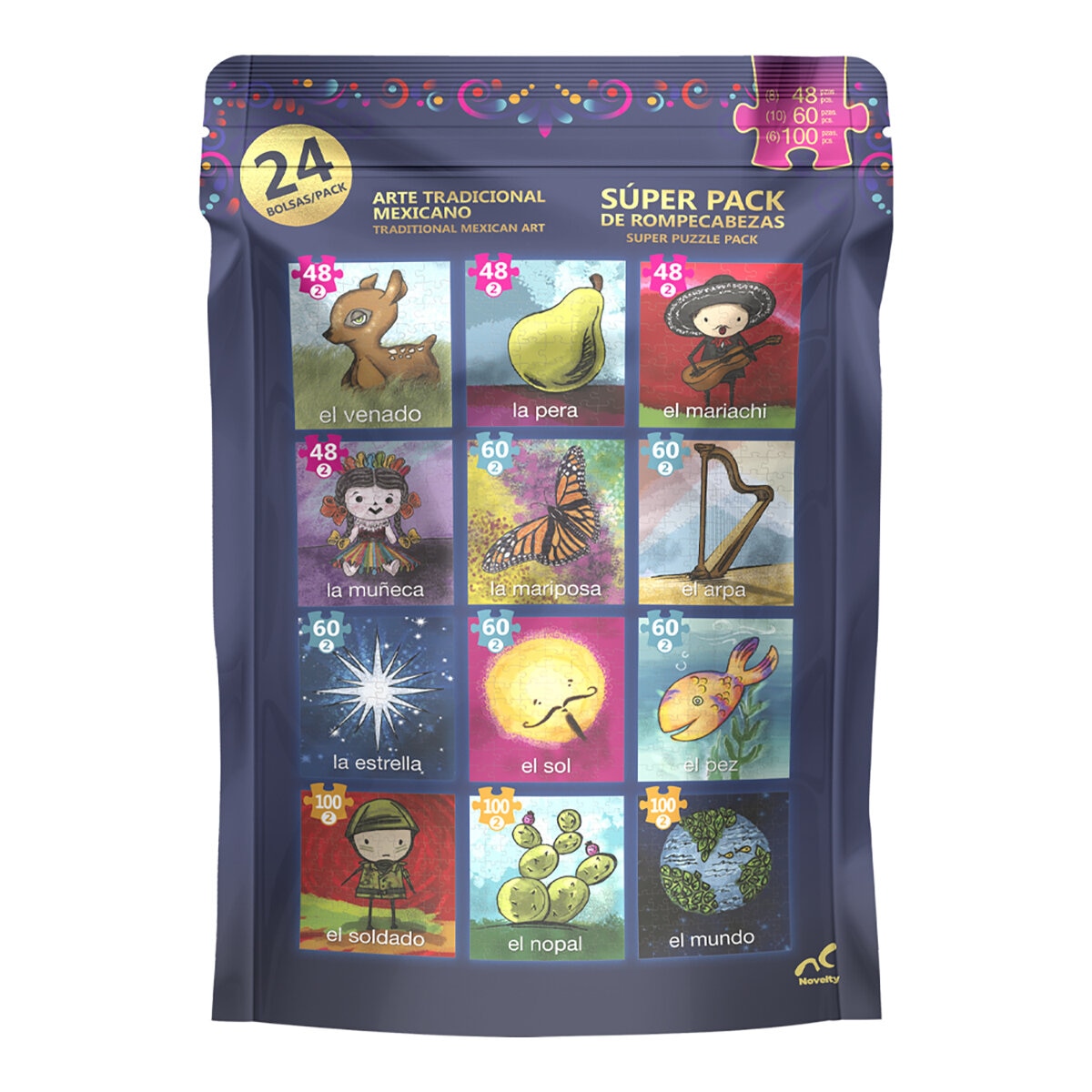 Super Pack de Rompecabezas - Arte Tradicional Mexicano