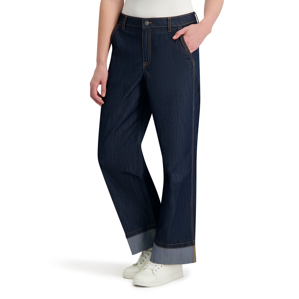 DKNY Jeans para Dama Azul 10