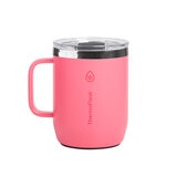 ThermoFlask Taza Para Cafe Con Aislamiento Al Vacio 2 Piezas Black Pink