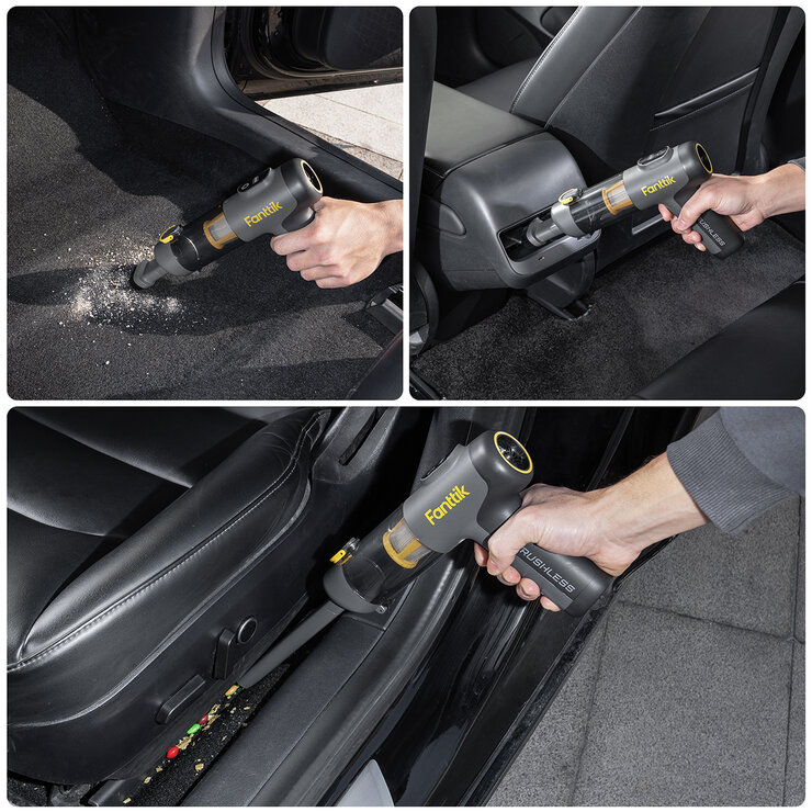 Fanttik X100 Aspiradora para auto 4 en 1