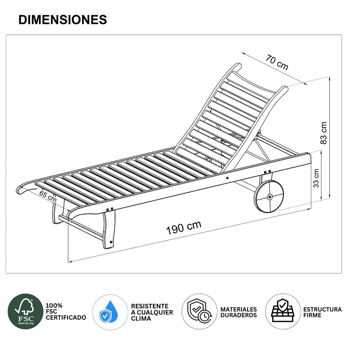 Midtown Concept, Camastro de Madera Phuket