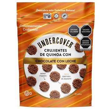 Undercover Crujientes de Quinoa con Chocolate con Leche 434 g Undercover Crujientes de Quinoa con Chocolate con Leche 434 g