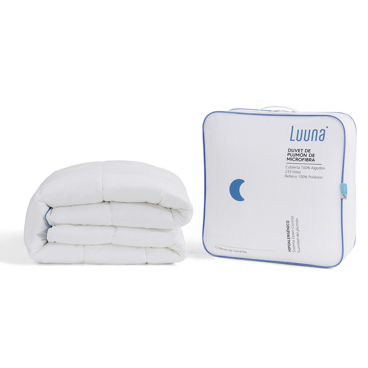 Luuna, Relleno de Duvet de Microfibra para Primavera/ Otoño, Tamaño King