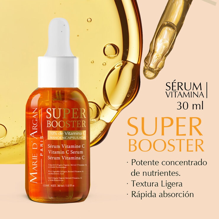 Marie D'Argan, Serum de Vitamina C + Limpiador Facial Marie D'Argan, Serum de Vitamina C + Limpiador Facial