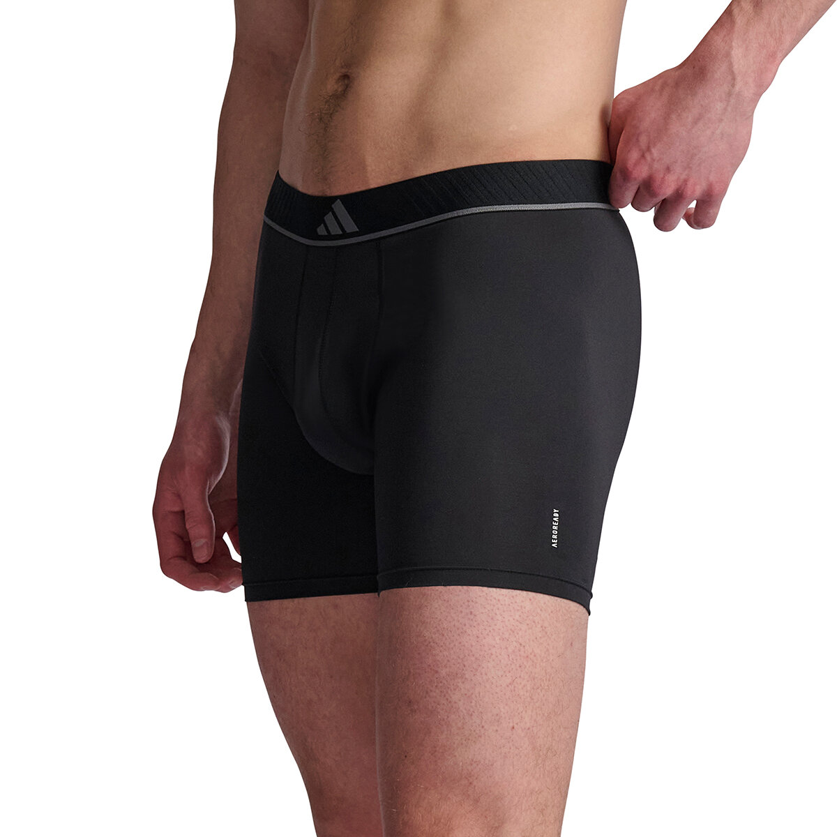 Adidas Bóxers para Caballero 4 piezas Negro Grande