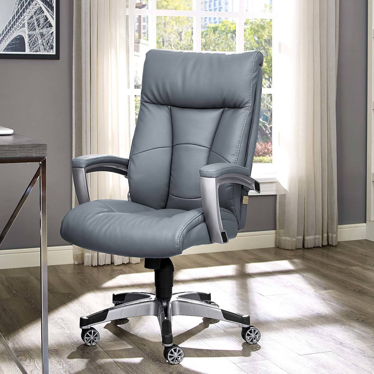 Sealy Alain, silla para oficina, gris