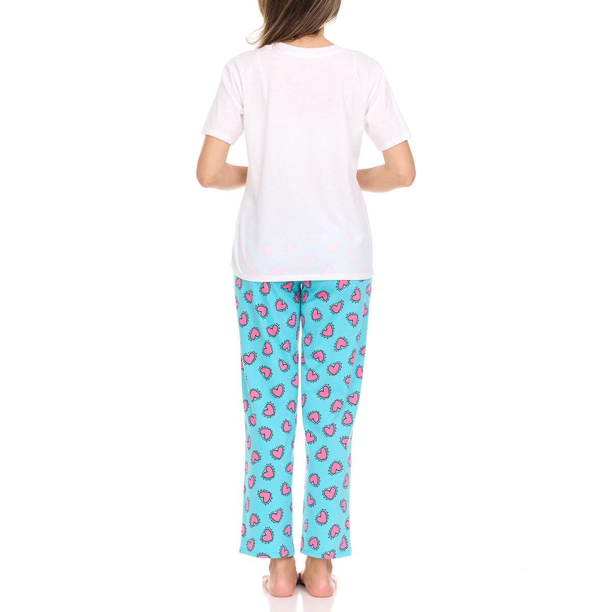 Keith Haring Conjunto de Pijama para Dama Azul Chica