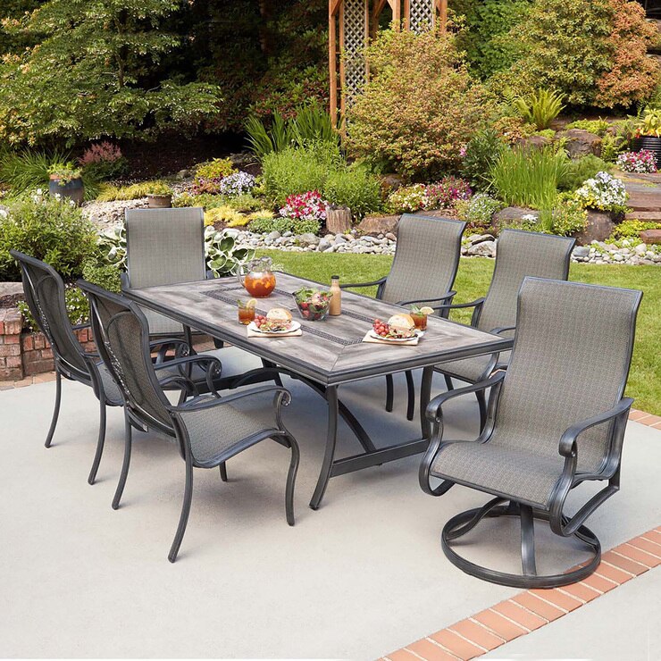 Campbell comedor de patio de 7 piezas | Costco México
