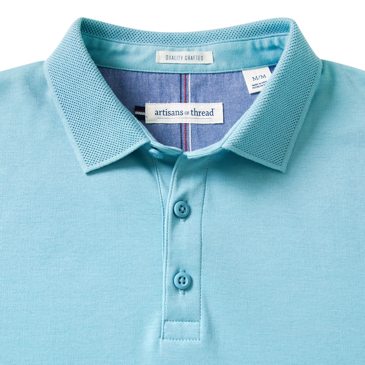 Artisans of Thread Polo para Caballero Azul Chica