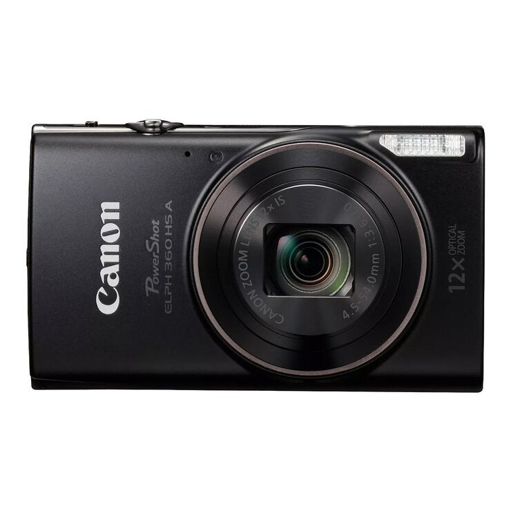 Canon PowerShot ELPH 360 A Cámara Digital Negra Canon PowerShot ELPH 360 A Cámara Digital Negra