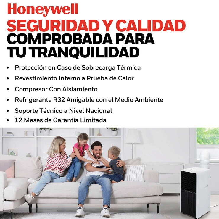 Honeywell Aire Acondicionado Portátil Compacto 14,000 BTU