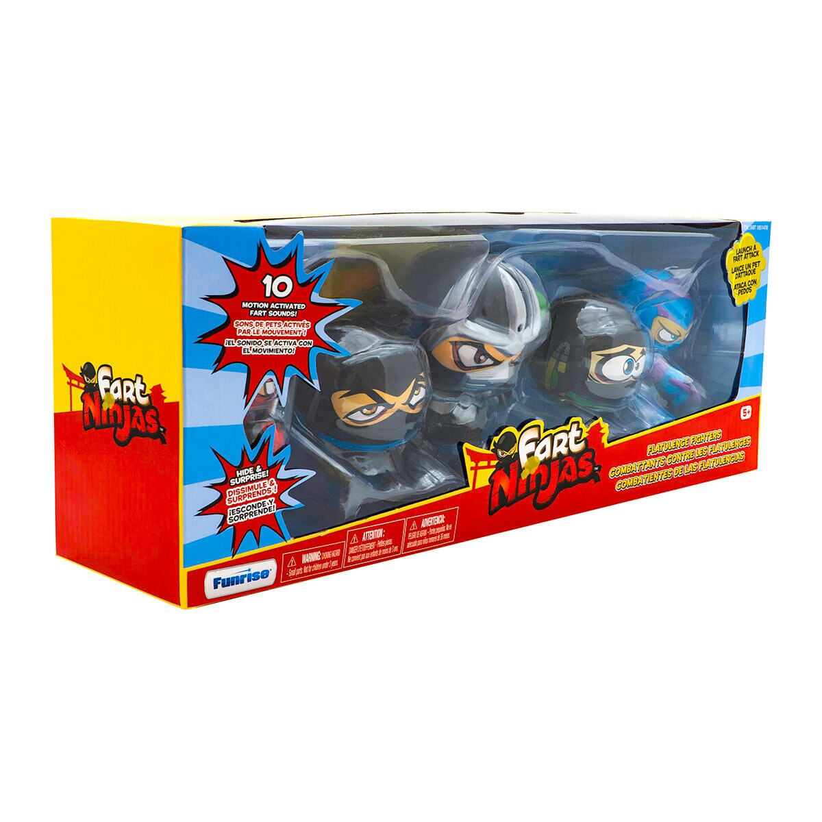 Fart Ninjas, Combatientes de las Flatulencias