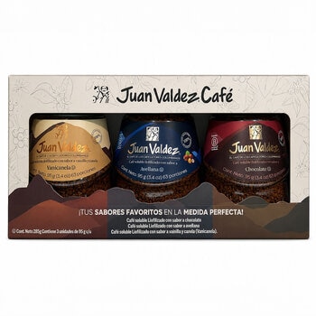 Juan Valdez Café Soluble 3 pzs de 95 g Juan Valdez Café Soluble 3 pzs de 95 g